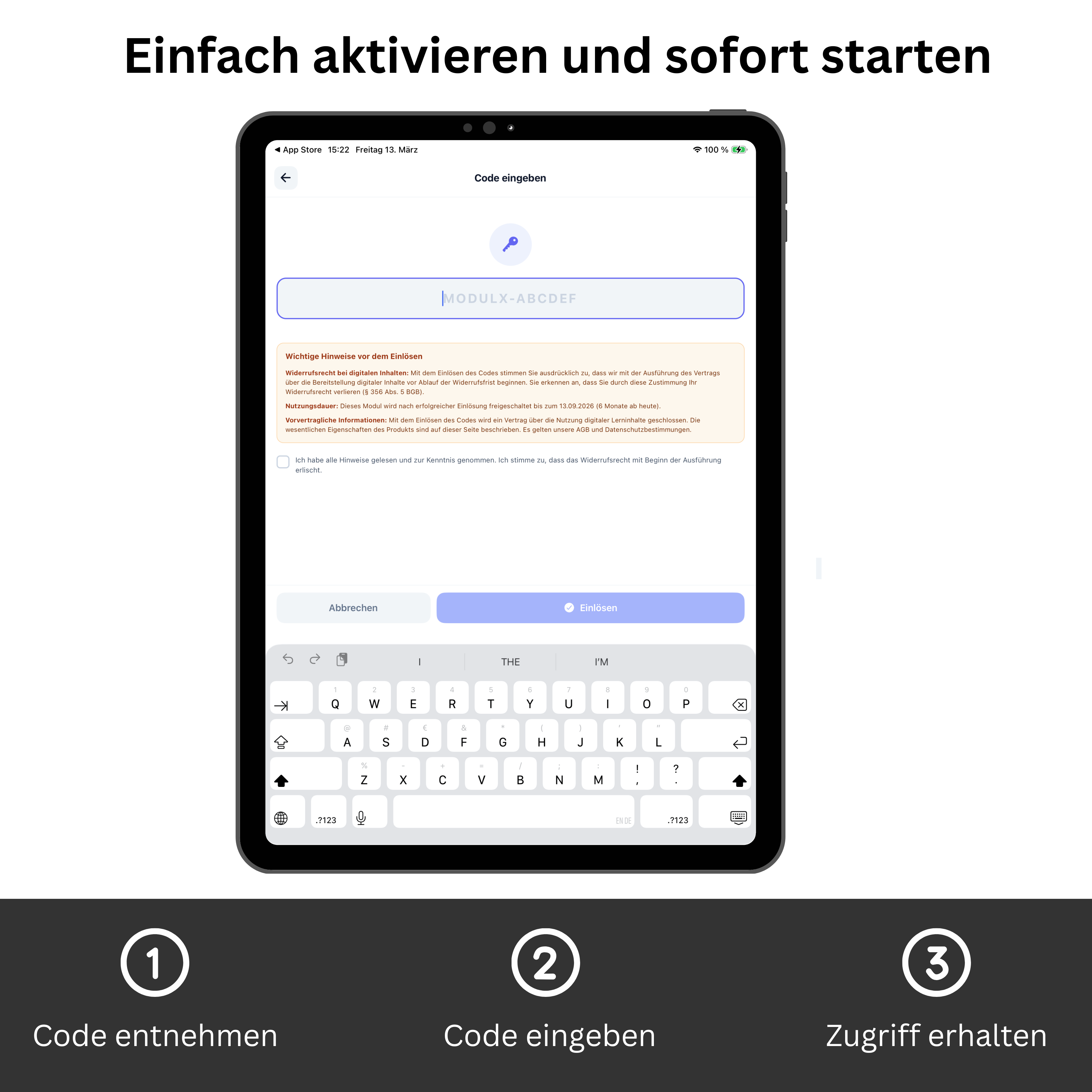 Deutschkurs A1.2 – Schritte plus Neu 2 Kursbuch (Hueber) + Videokurs Zugangscode | V-IZ