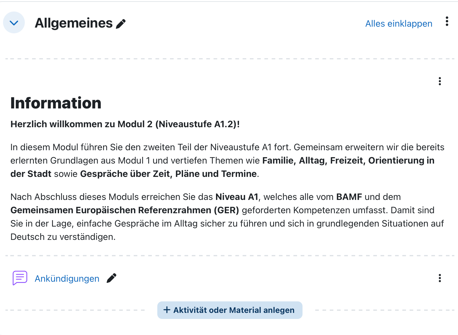 Deutsch A1.2 Videokurs (100 UE): Niveau A1 Abschluss & Prüfungstraining (Start Deutsch 1)